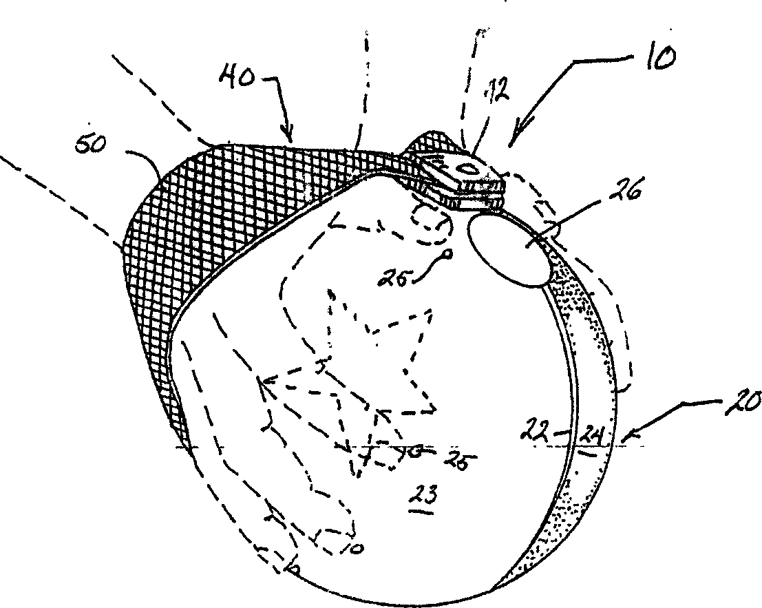 Improved golf swing training device and method of use