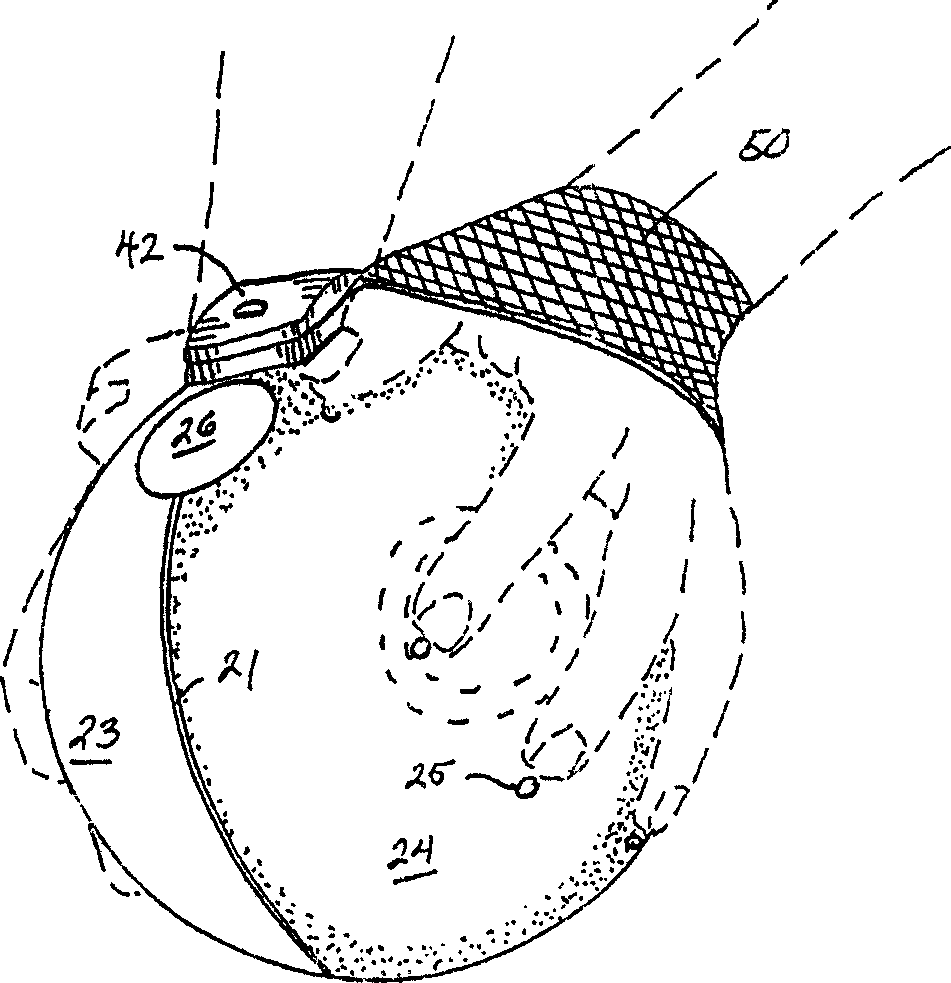 Improved golf swing training device and method of use