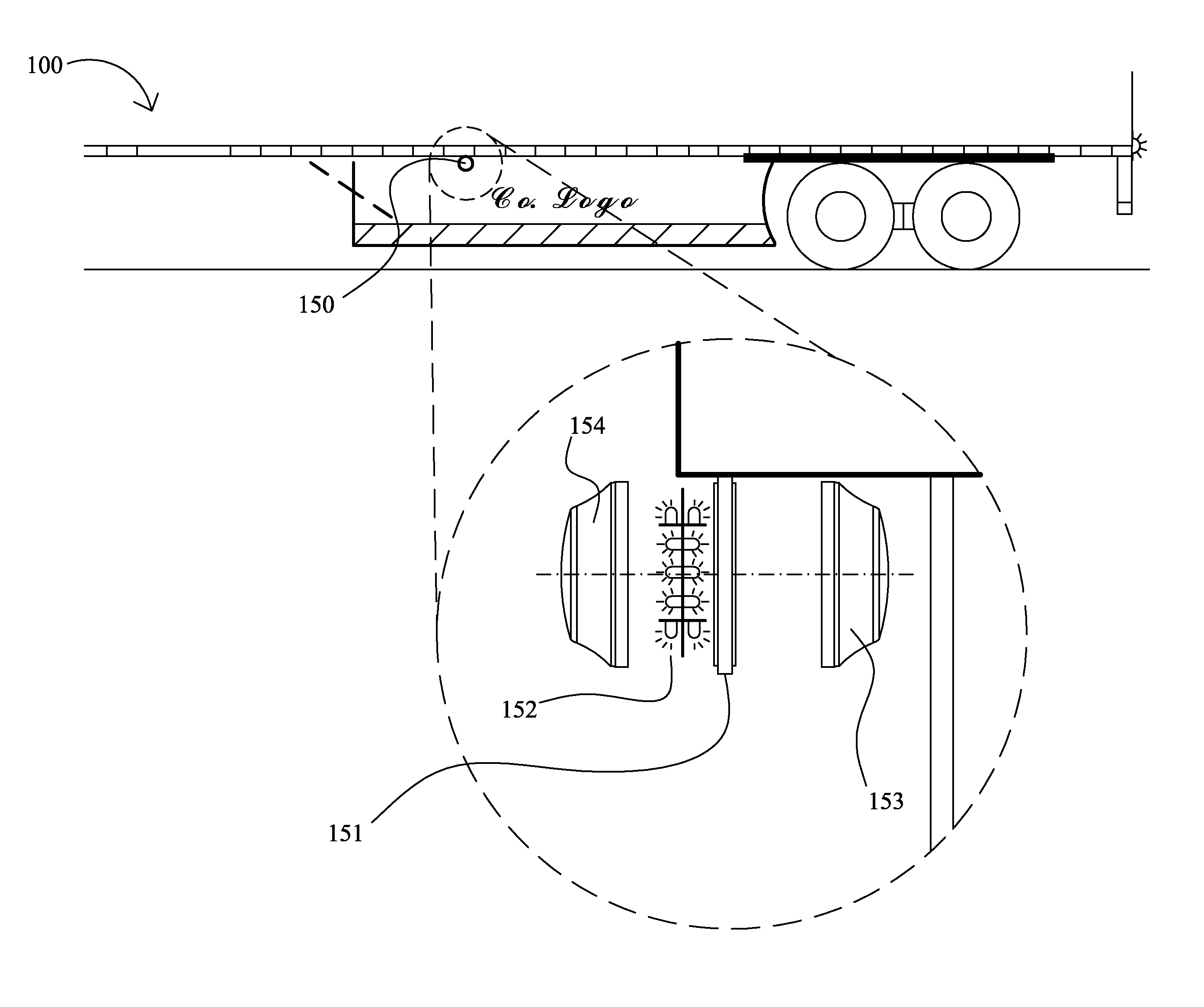 Apparatus For Decreasing Aerodynamic Drag, Improving Stability, and Reducing Road Spray of a Transportation Vehicle and Method of Mounting an Aerodynamic Add-On Device onto a Transport Vehicle