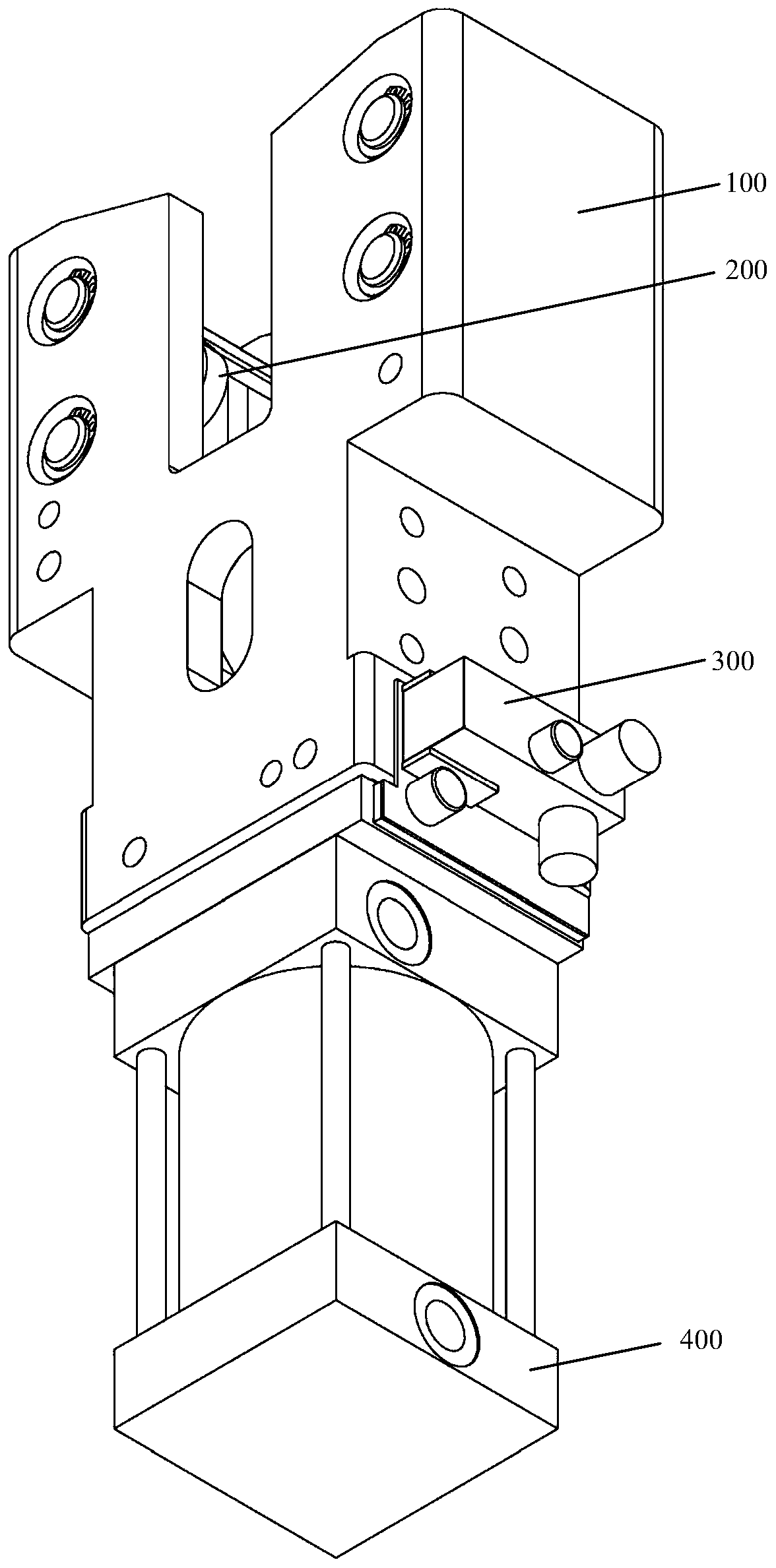 An alignment robot gripper for shearing plates