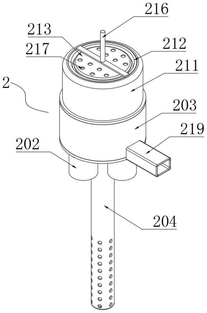 Powdery medicine inhalation treatment system for patient