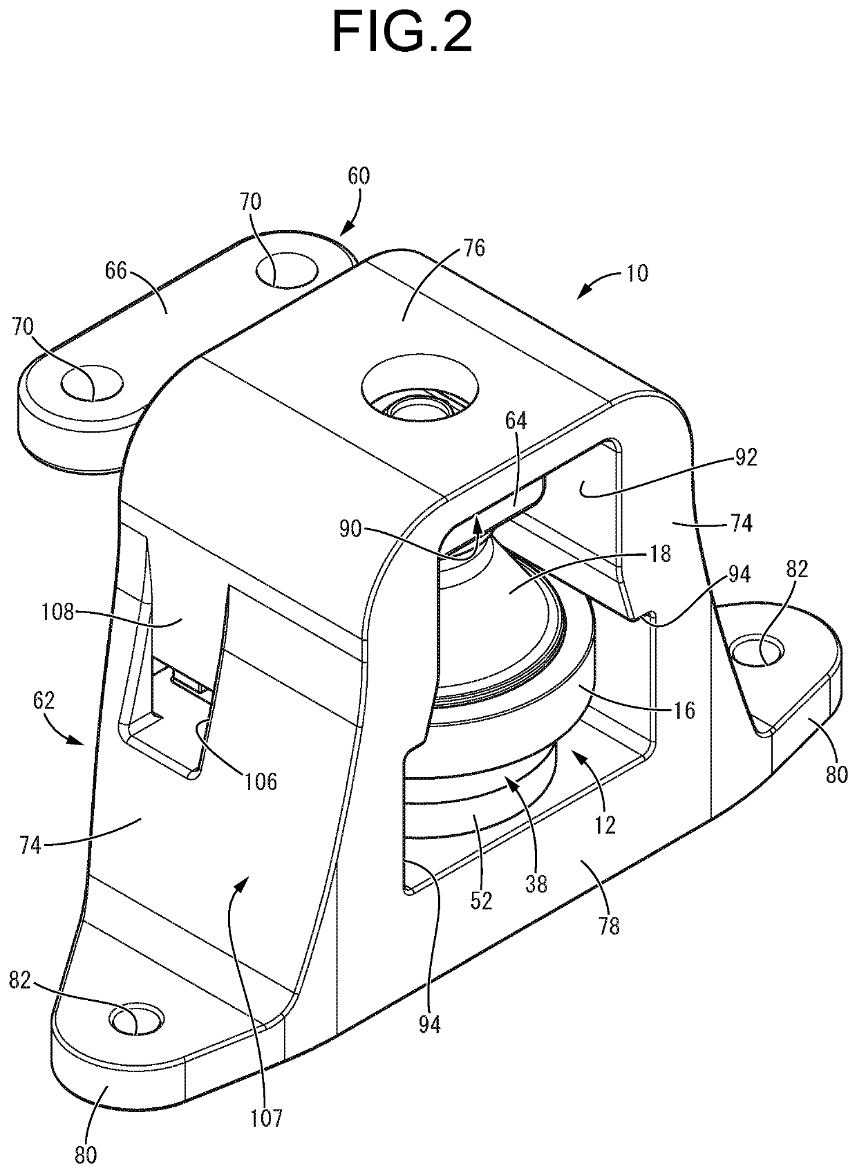 Vibration damping device and method of manufacturing the same