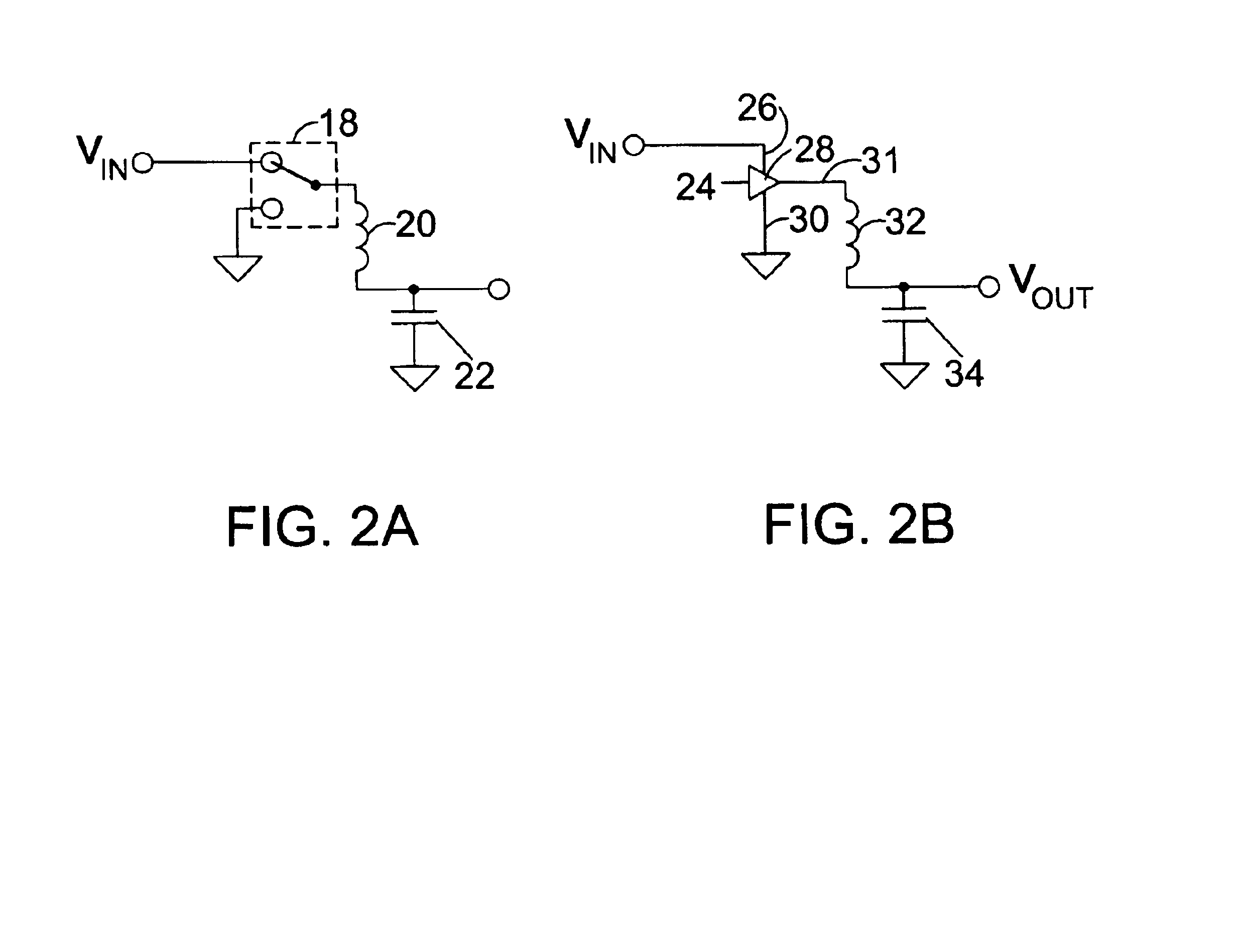 Voltage converter utilizing independently switched inductors
