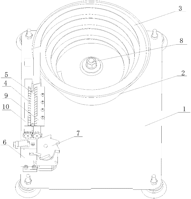 Automatic bullet loading system based on friction conveying and screw conveying