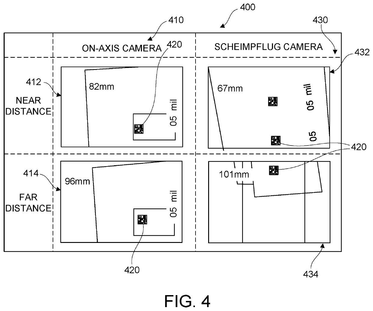 Vision imaging system having a camera and dual aimer assemblies