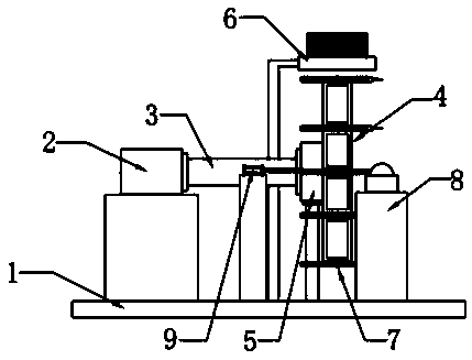 Efficient sensor base lead cutting-off device and using method thereof