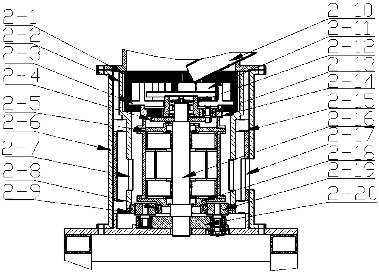Servo-driven three-cutter mechanical shock high-speed grinder