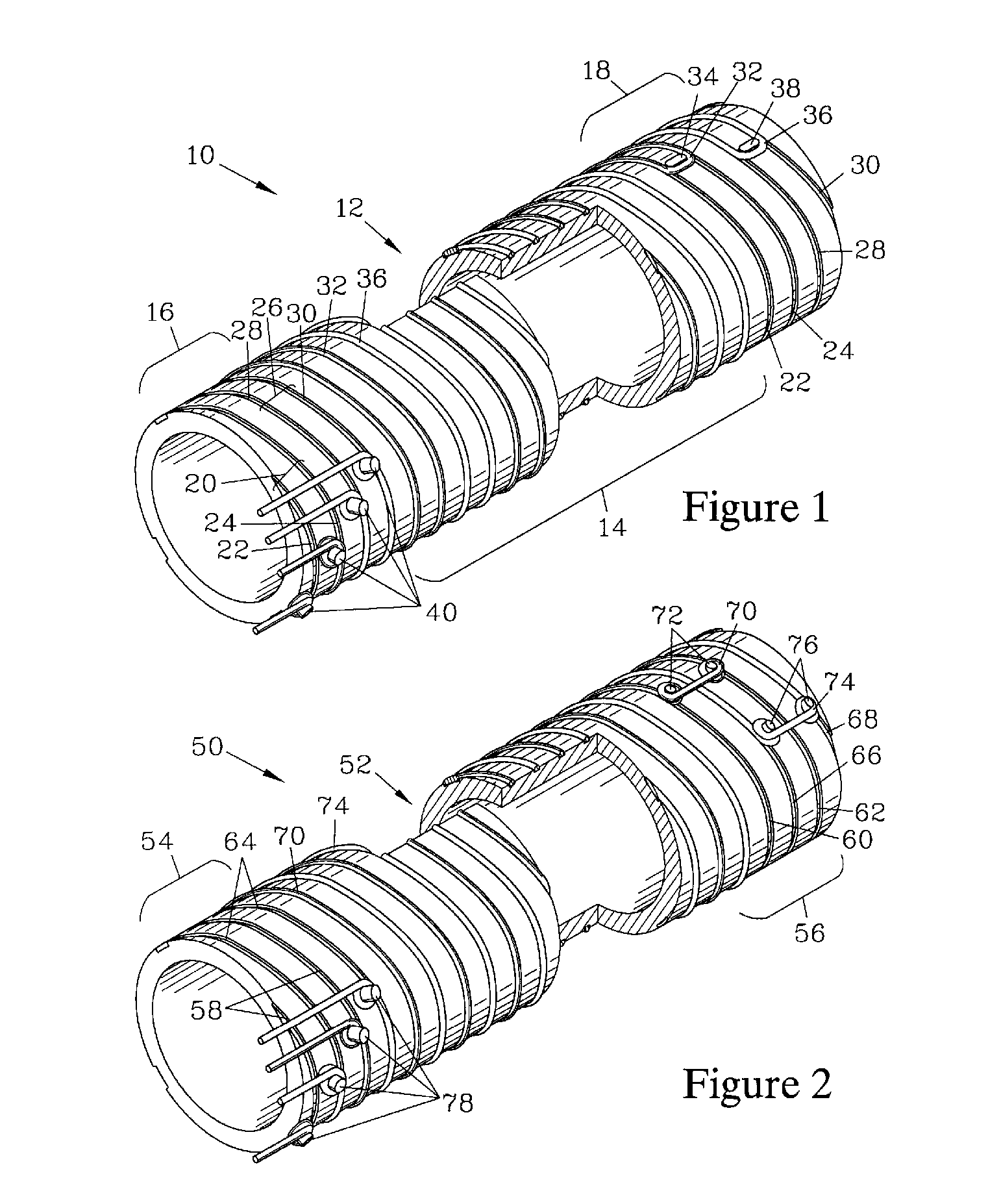 Two-circuit grip heater