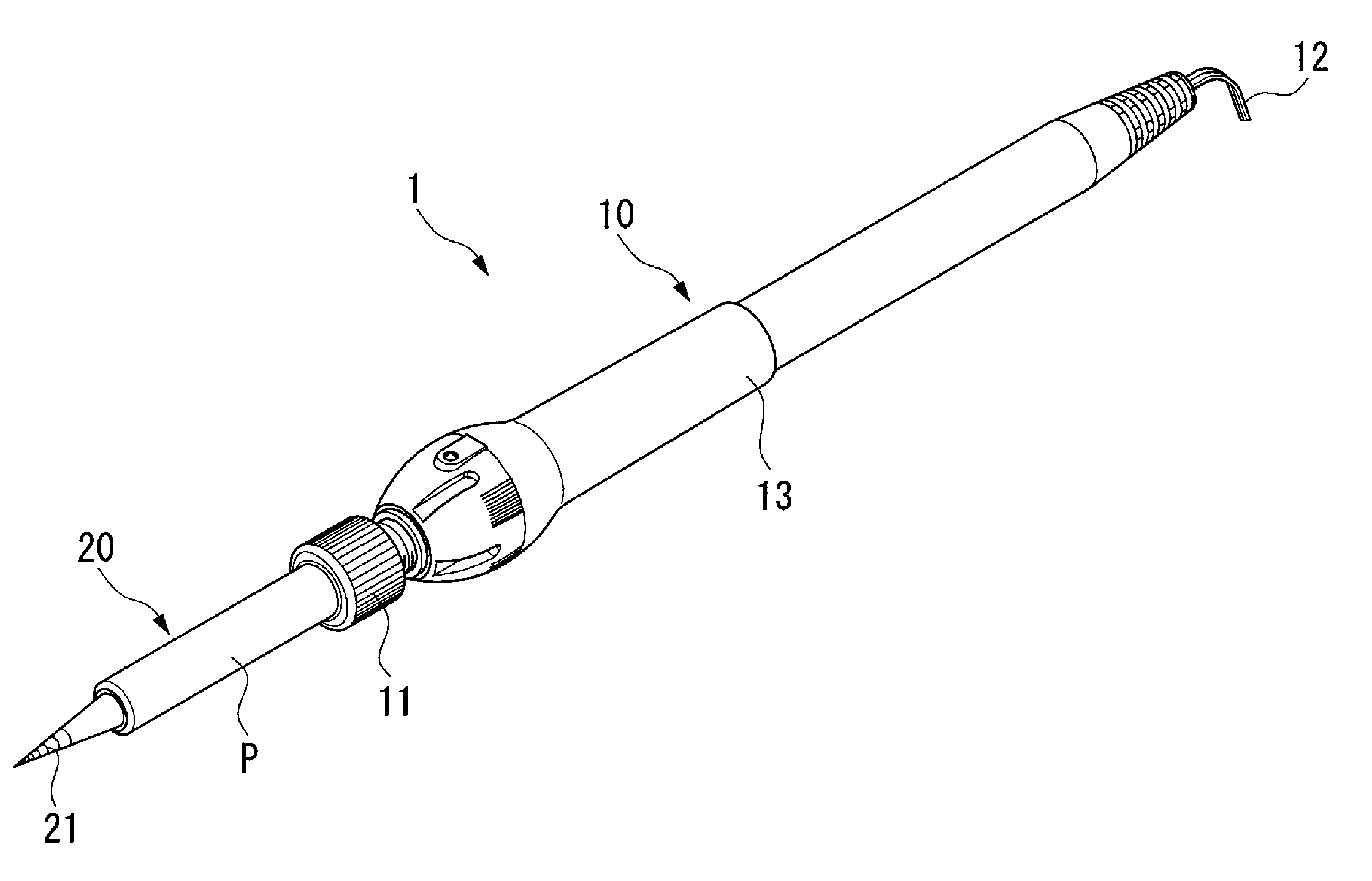 Method of manufacturing soldering iron