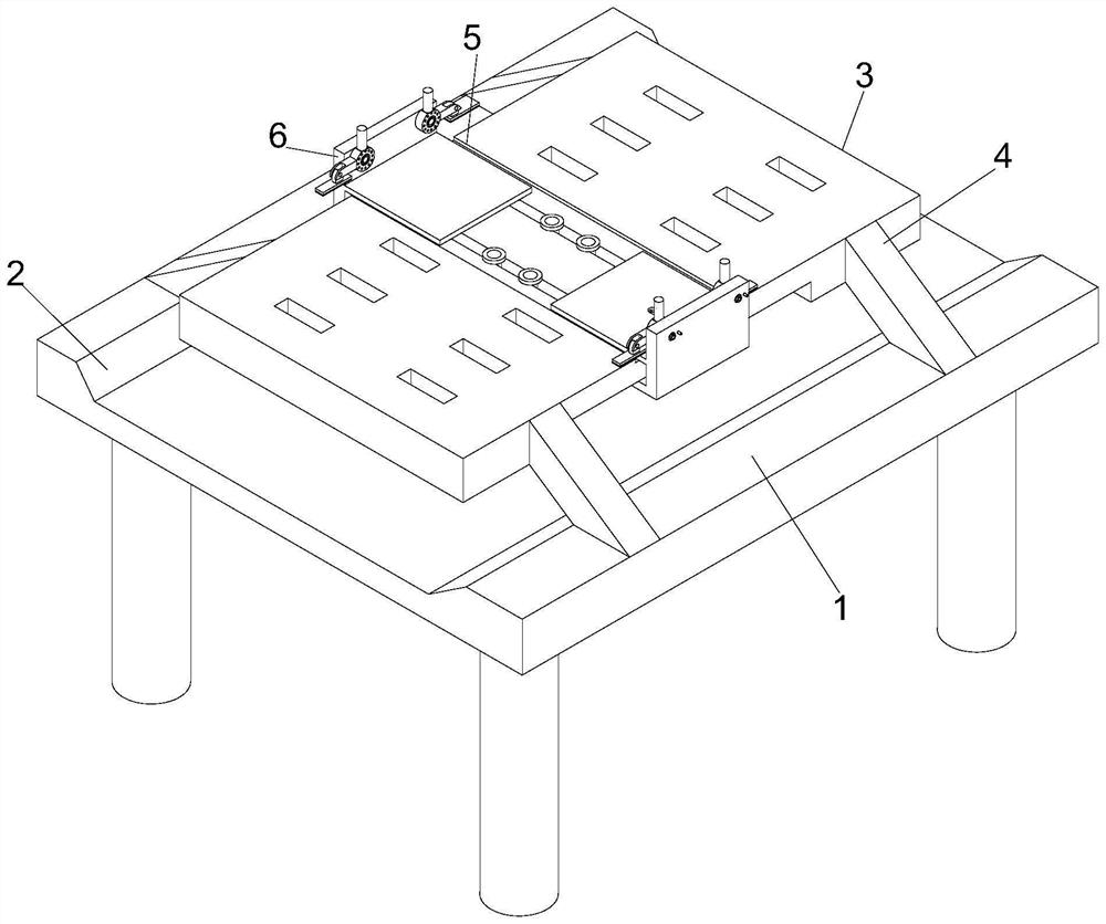 Processing device for treadmill plate