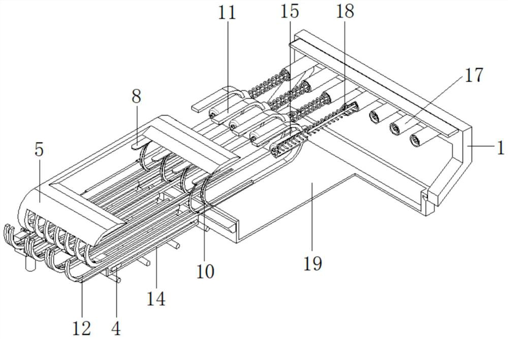 Material taking device for plant cell paraffin section