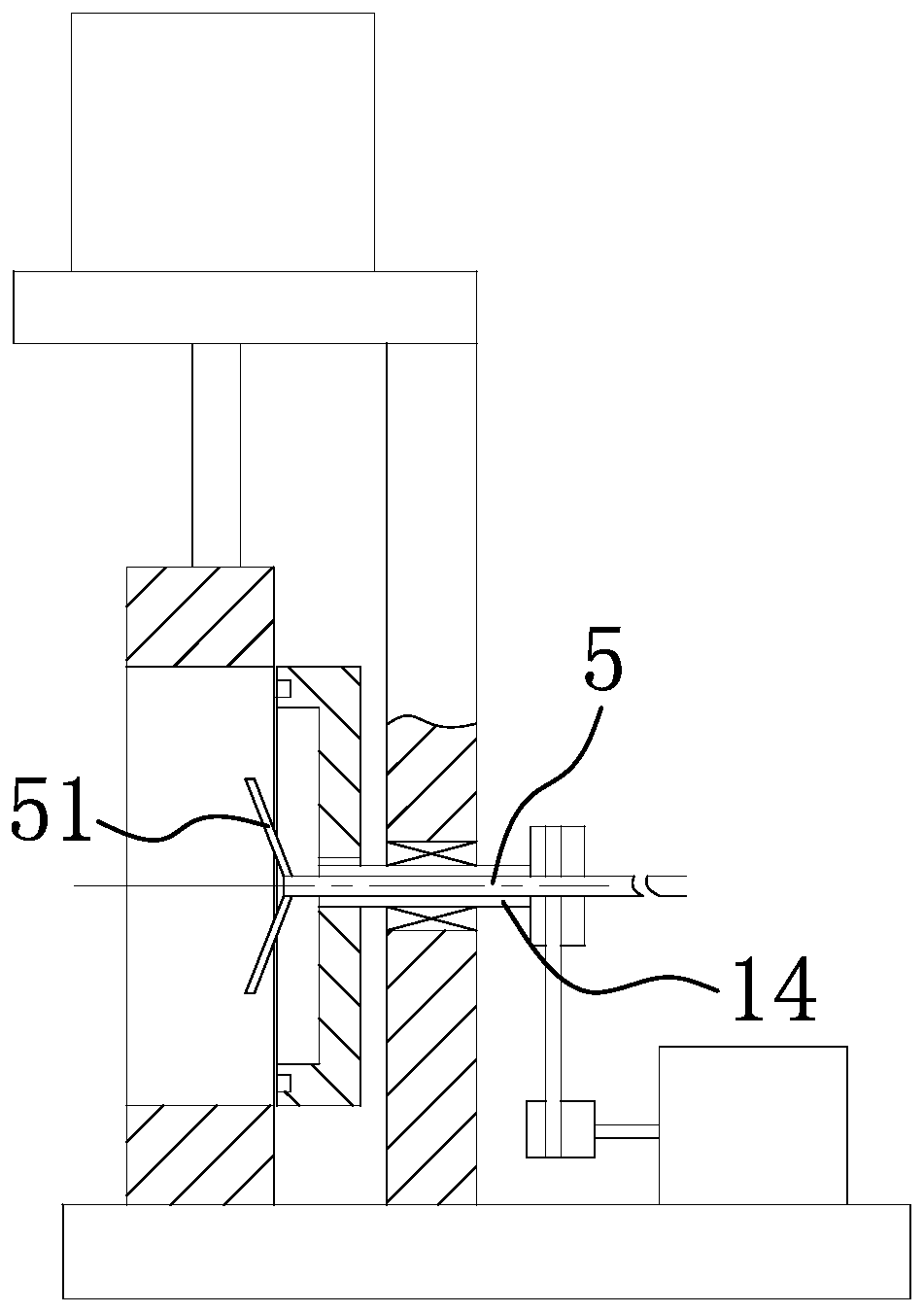 Thin-wall alloy copper sleeve shaping and processing device