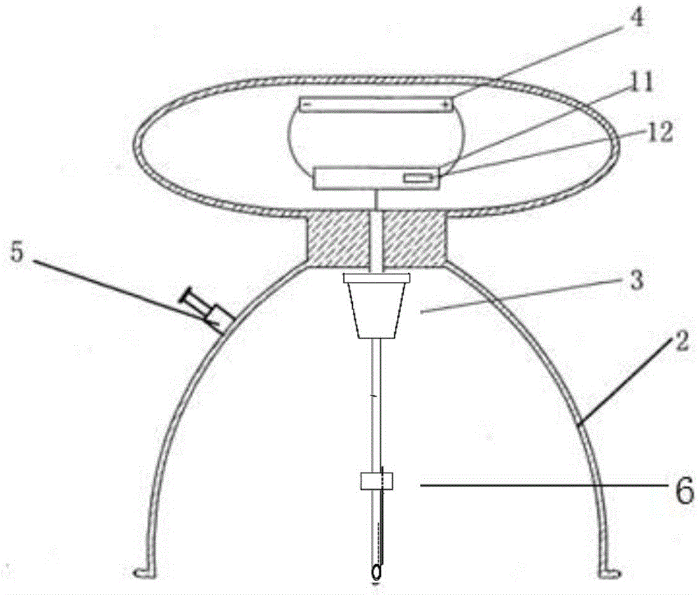 Remote-control electronic acupuncture and moxibustion device