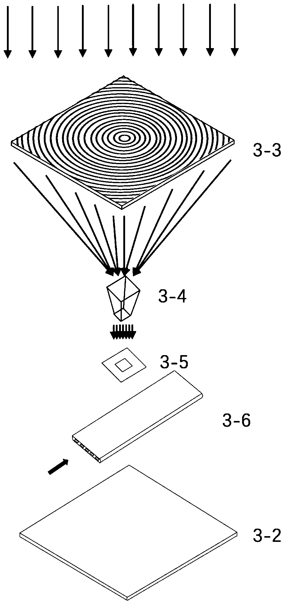 Wind-resistant anti-freezing high-concentration photovoltaic-photothermal solar energy comprehensive utilization system