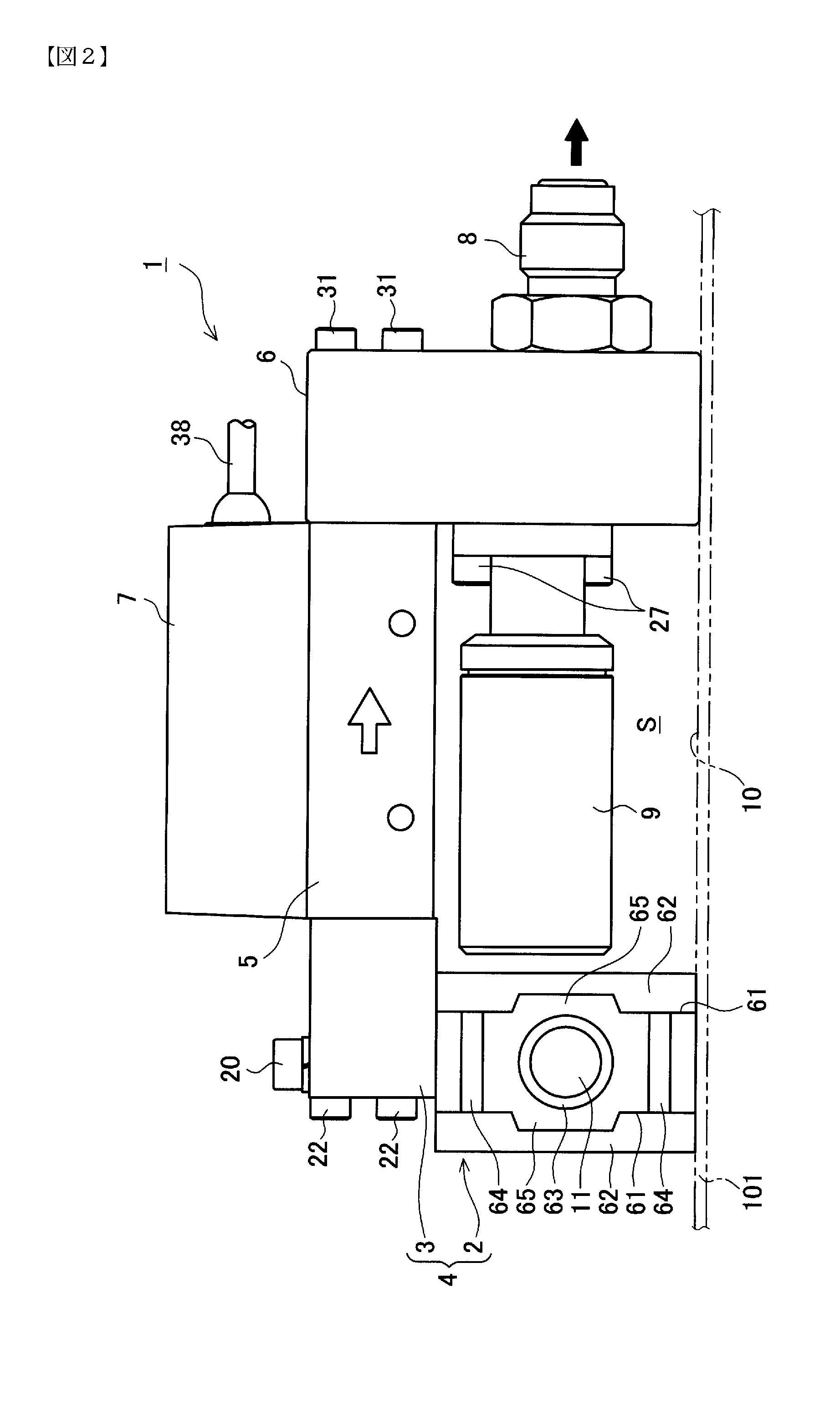 Purge gas unit and purge gas supply integrated unit