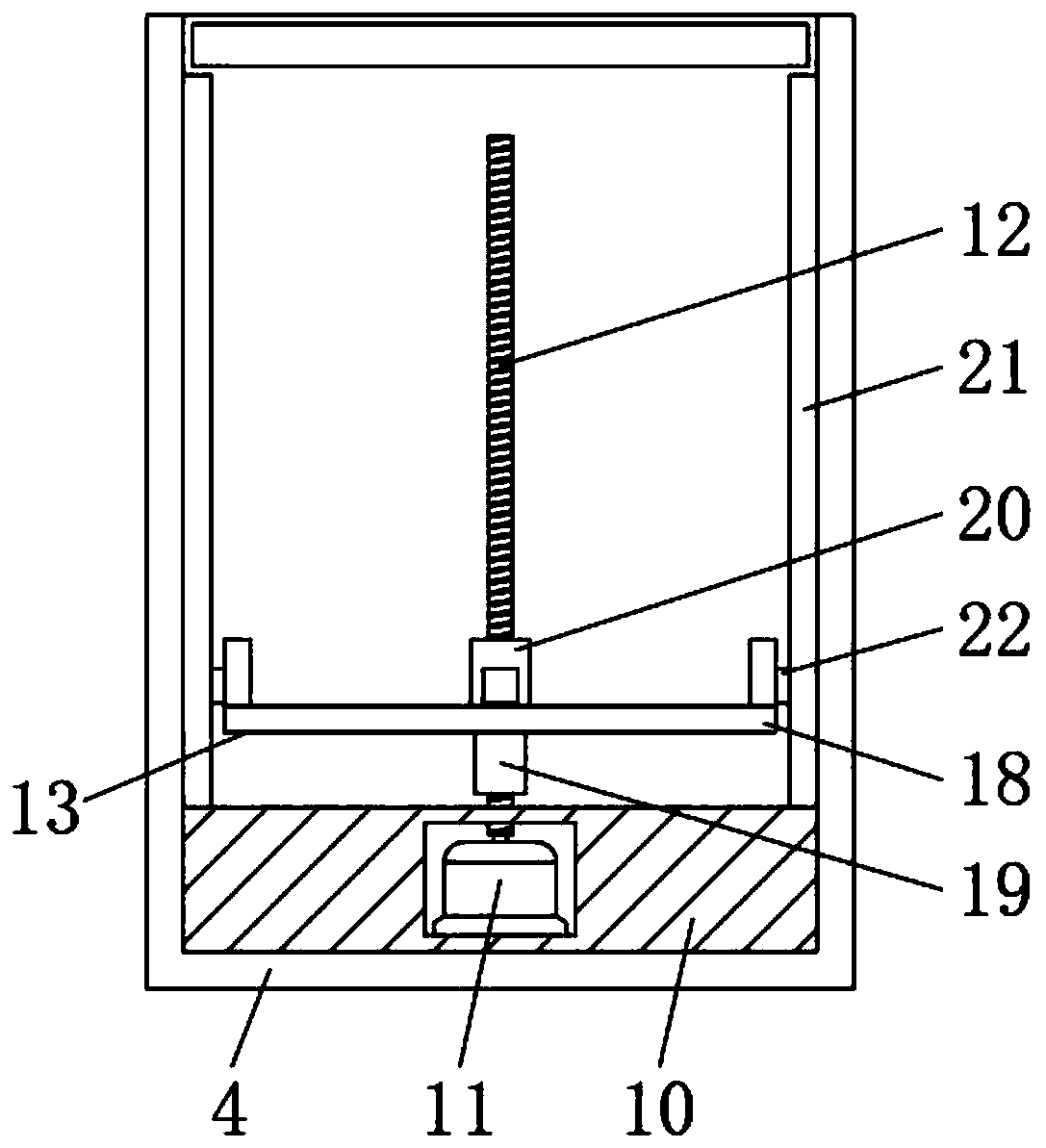 Seed soaking and germination accelerating device for agricultural planting and operation method of seed soaking and germination accelerating device