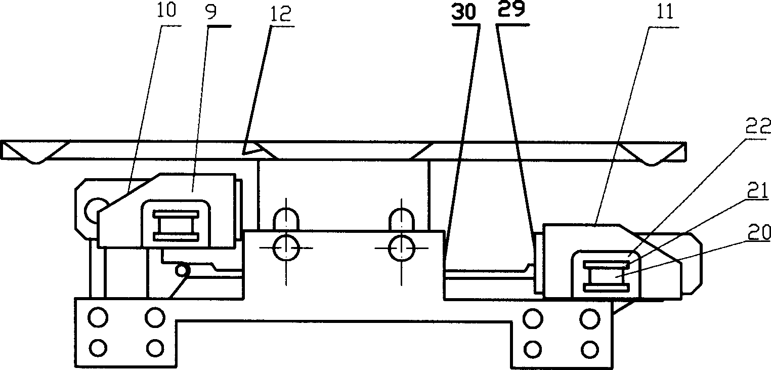 Sinker control device for straight-bar machines