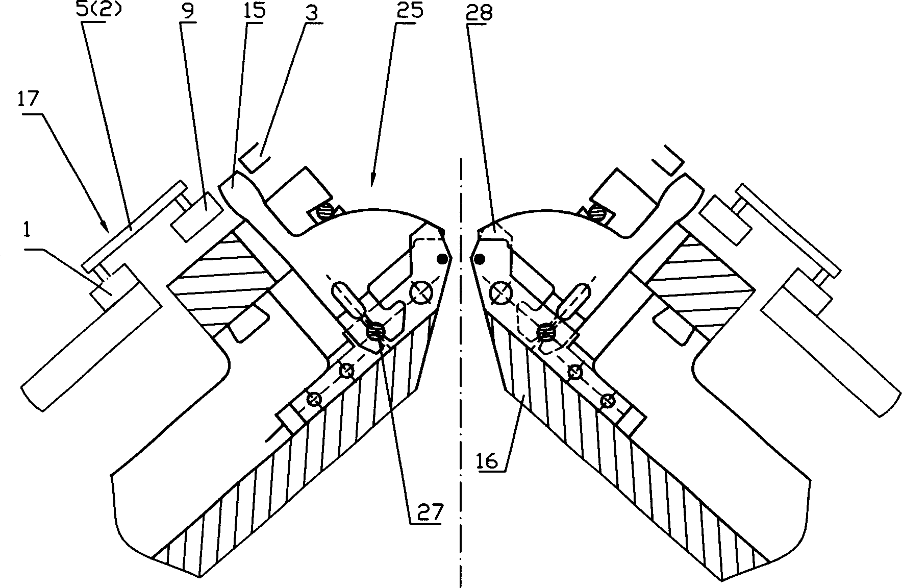 Sinker control device for straight-bar machines