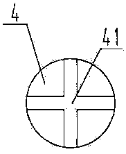 A sealing structure of a vacuum glass suction port