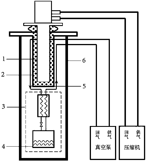 A Mechanical Vibration-Isolated Extremely Low Temperature Refrigeration System Without Liquid Helium Consumption