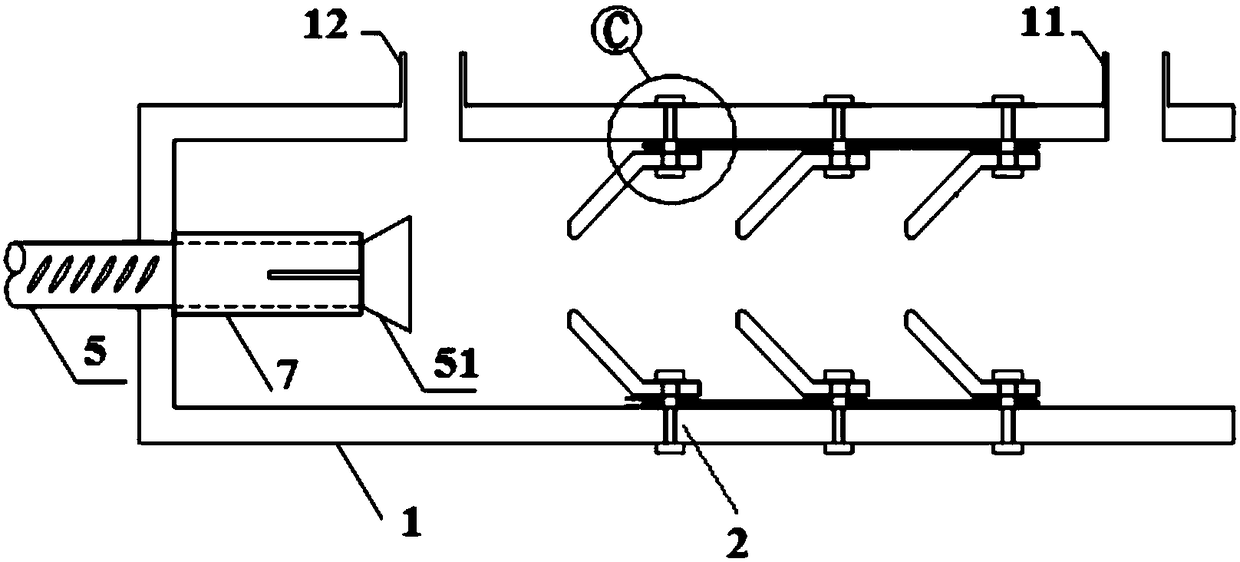 Mixed type grouting sleeve and prefabricated shear wall thereof