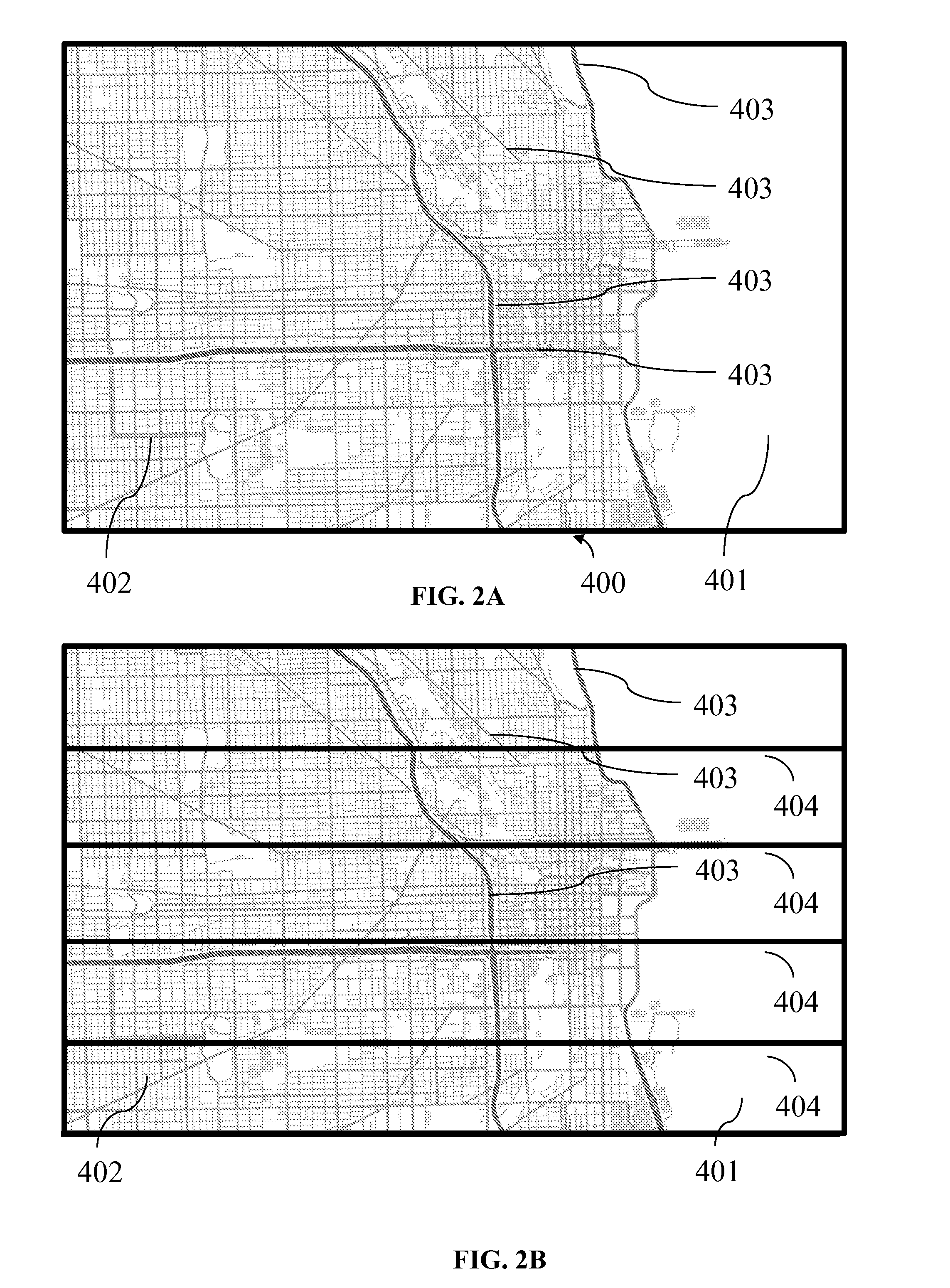 Method and system for implementing navigation using bounded geograhic regions