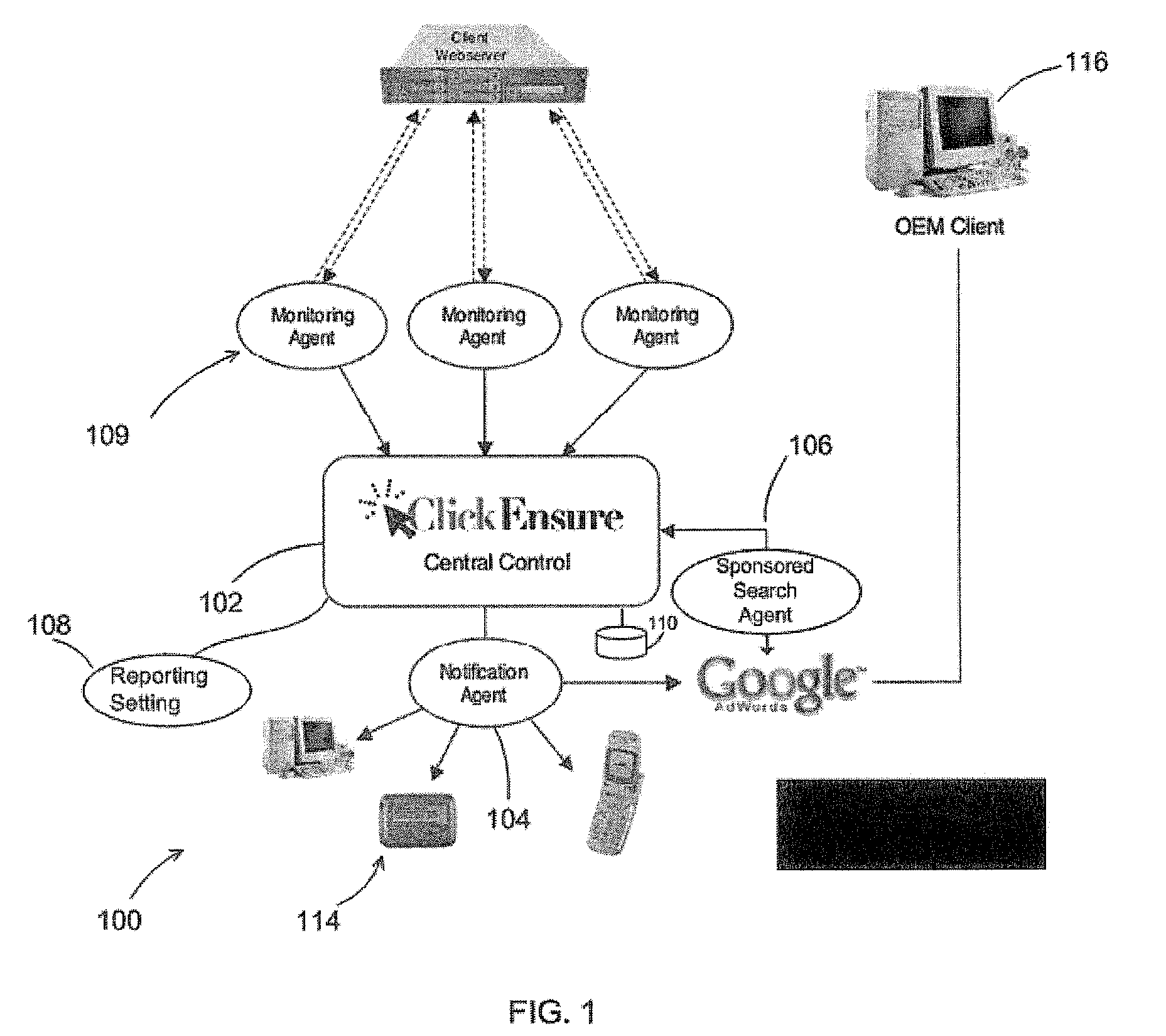 System and method for managing internet based sponsored search campaigns