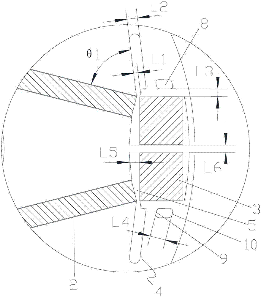 Motor rotor and permanent magnet motor