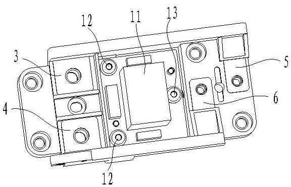 DC end multistage filtering structure, motor controller and vehicle