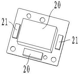 DC end multistage filtering structure, motor controller and vehicle