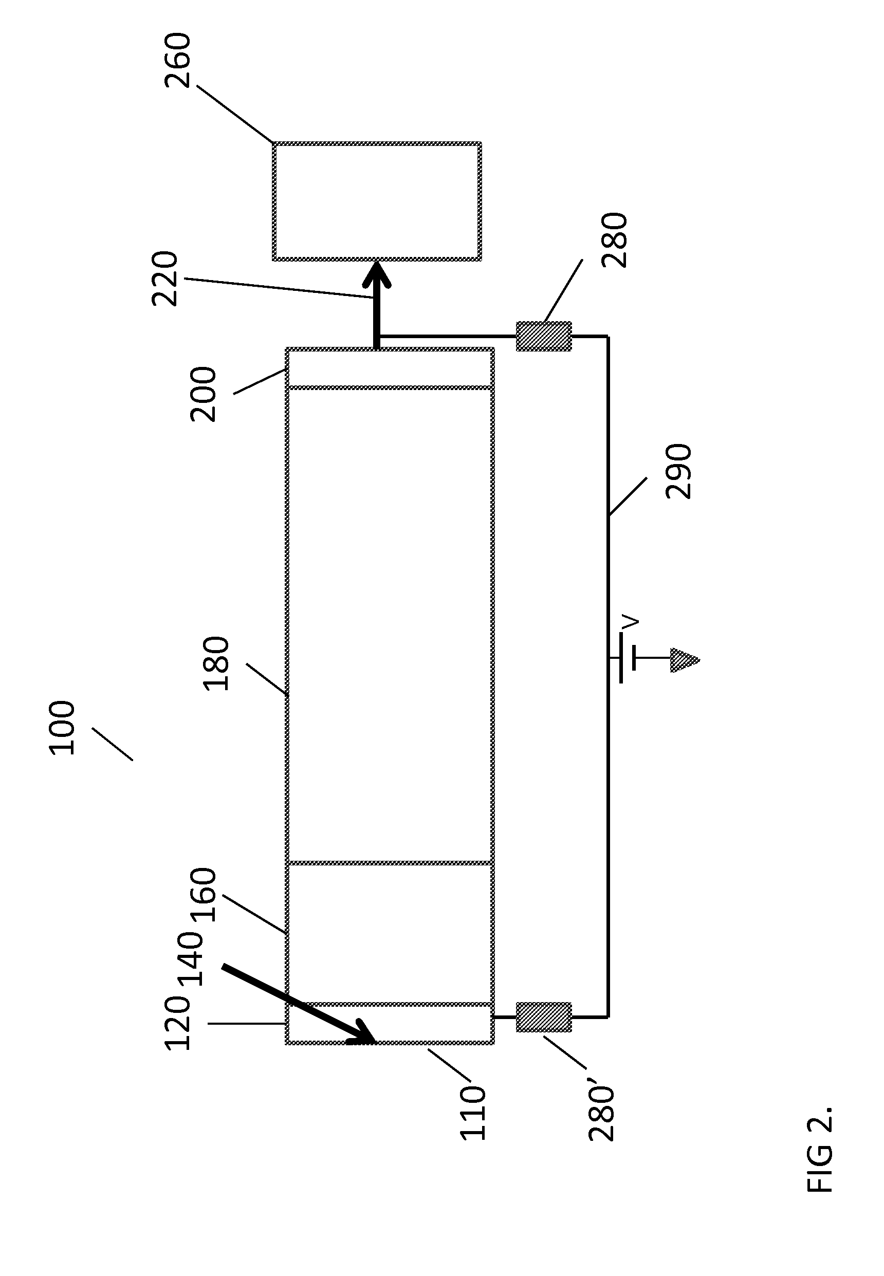 Time-of-flight mass spectrometer with ion source and ion detector electrically connected