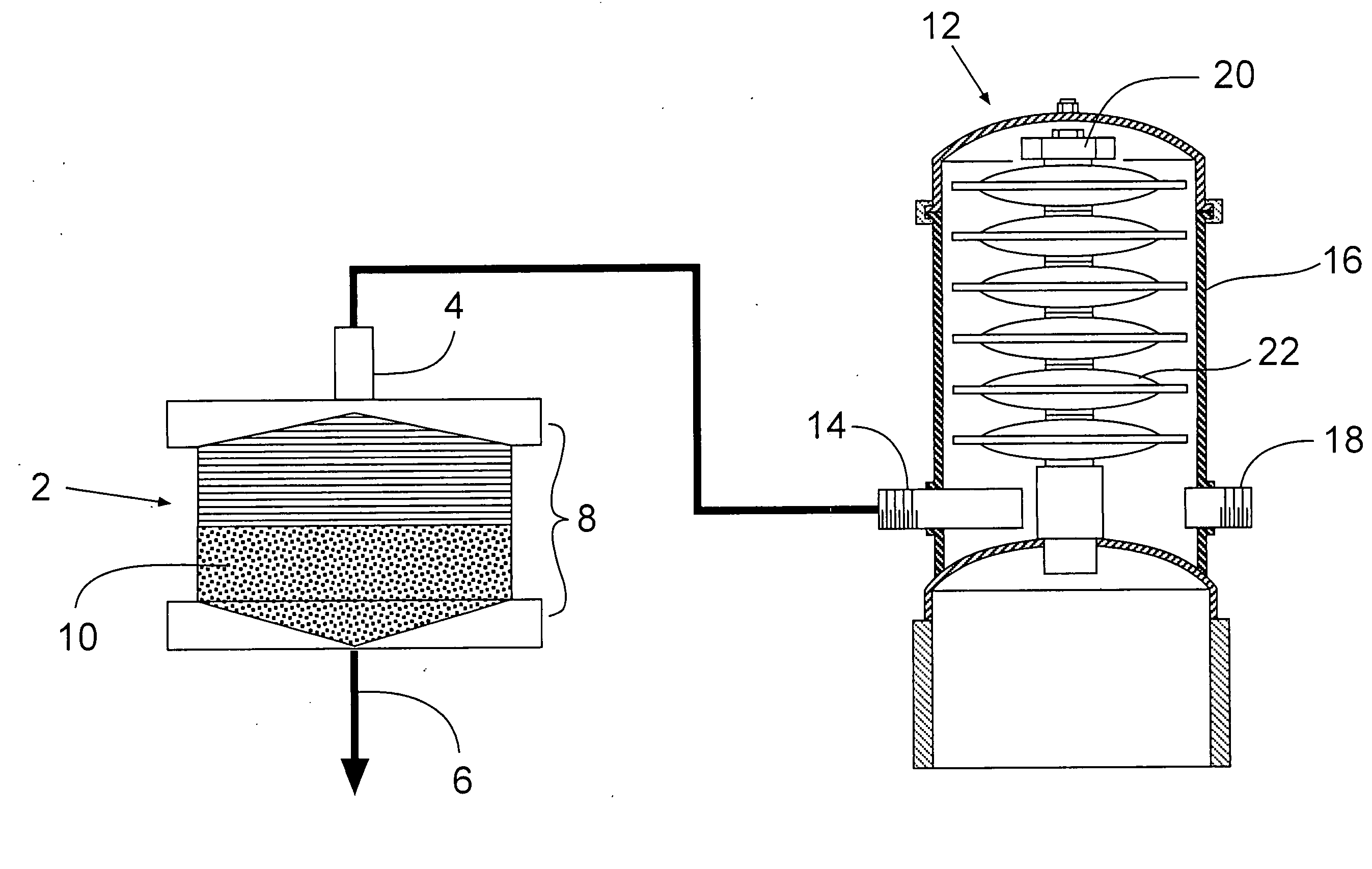 Prefilter system for biological systems