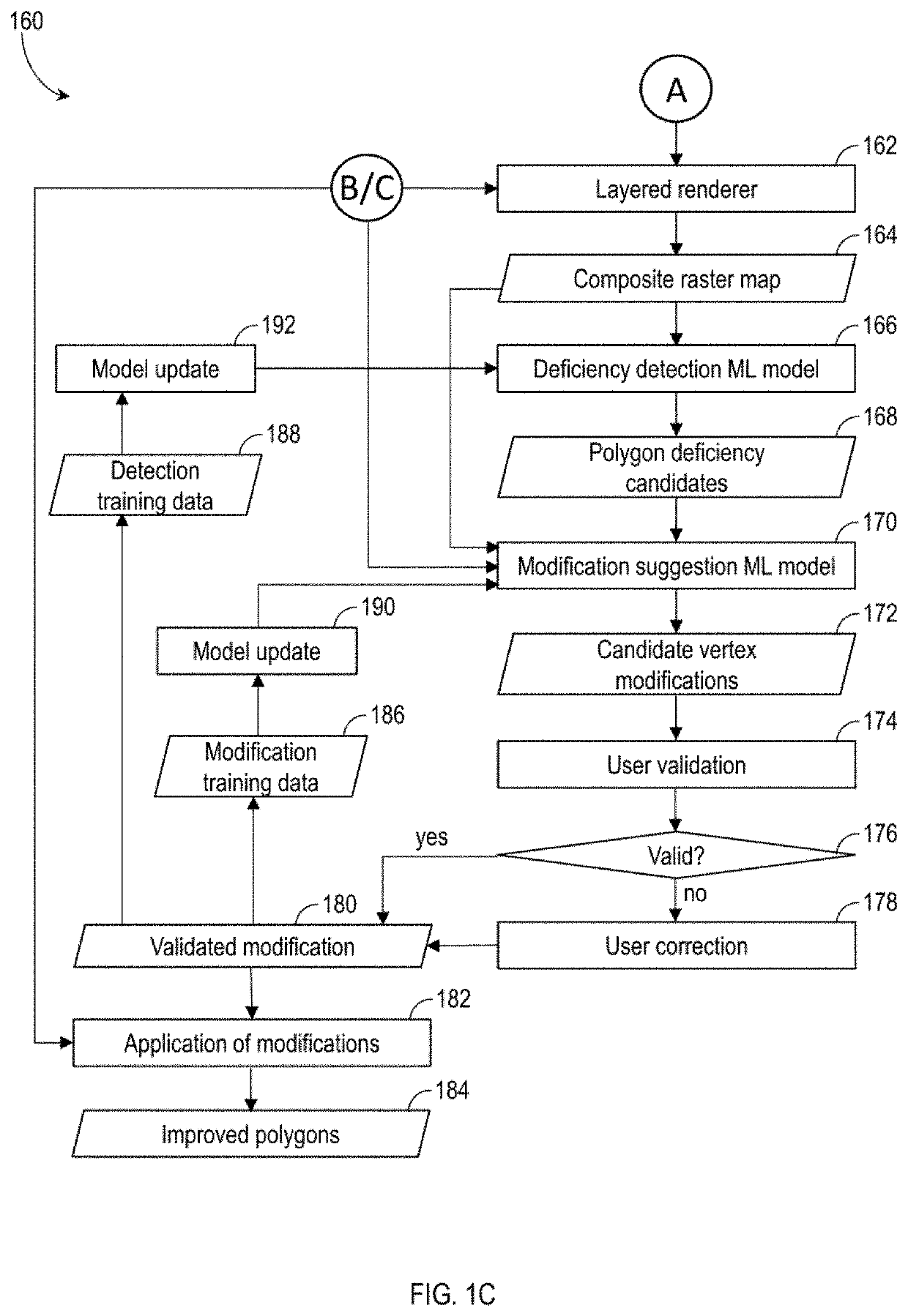 System and method for tracing polygons in design files