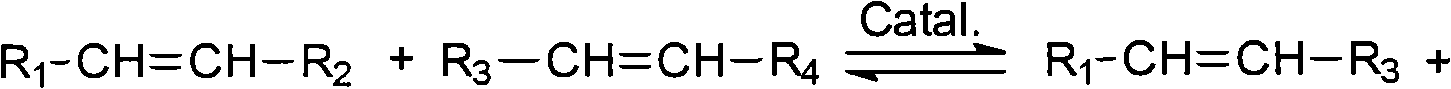 Method for preparing tetramethylethylene through isobutene metathesis