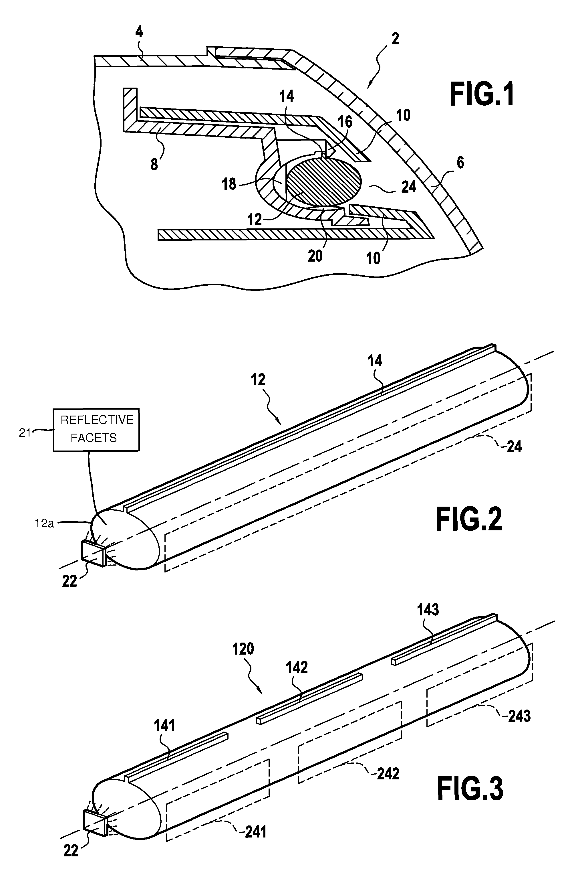 Lighting and/or signaling module for a vehicle comprising a light guide with a rib and a support with means of attachment collaborating with the rib