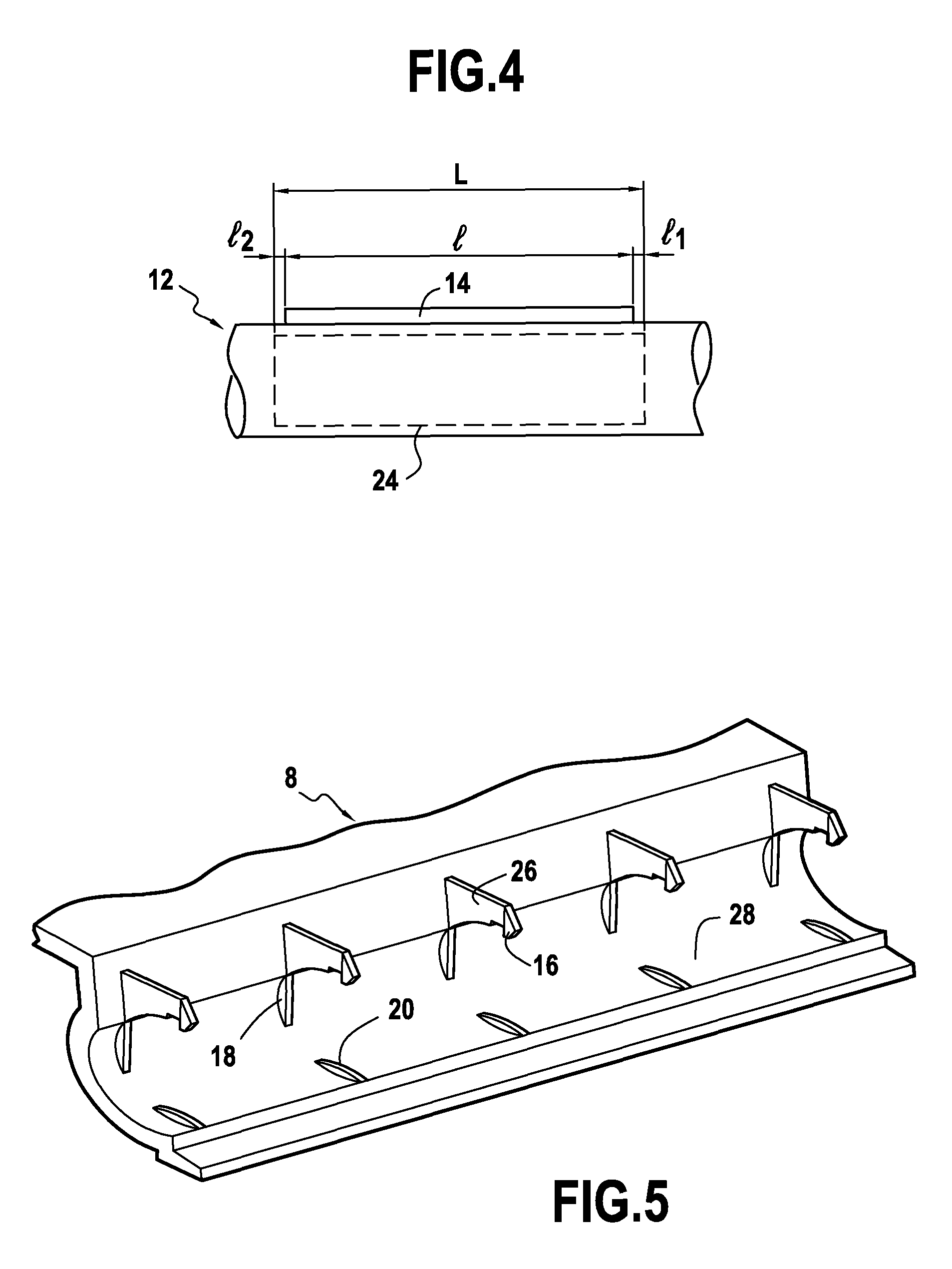 Lighting and/or signaling module for a vehicle comprising a light guide with a rib and a support with means of attachment collaborating with the rib