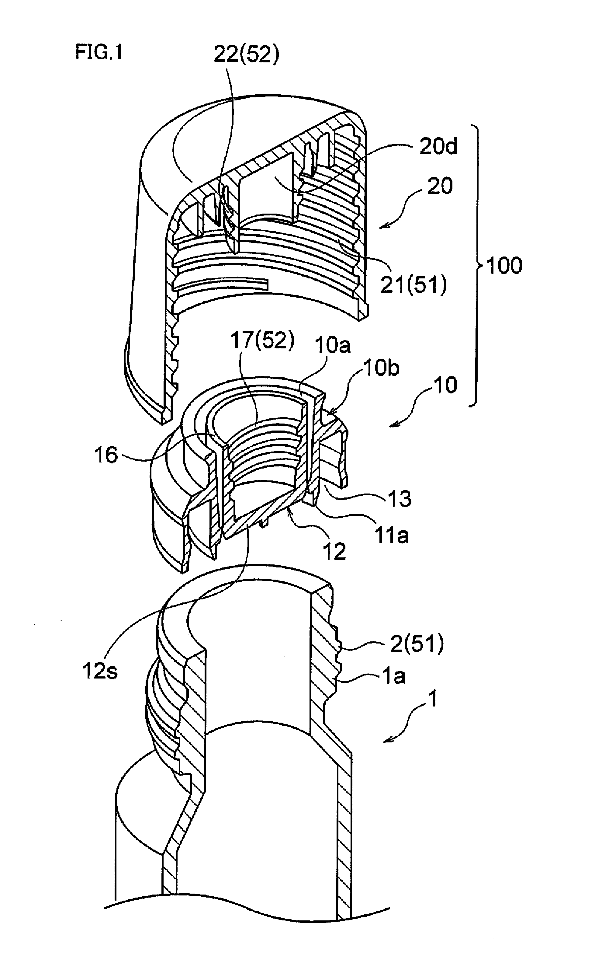 Container sealing device