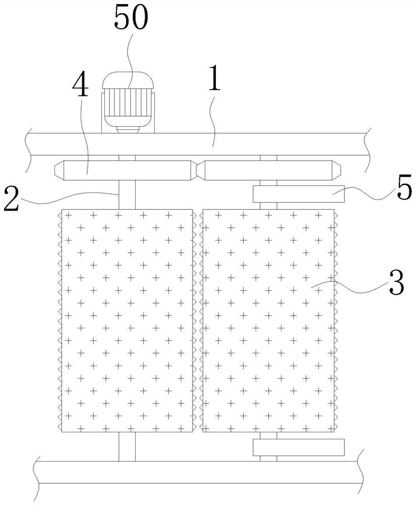 Environmental-friendly building waste treatment device for decoration construction