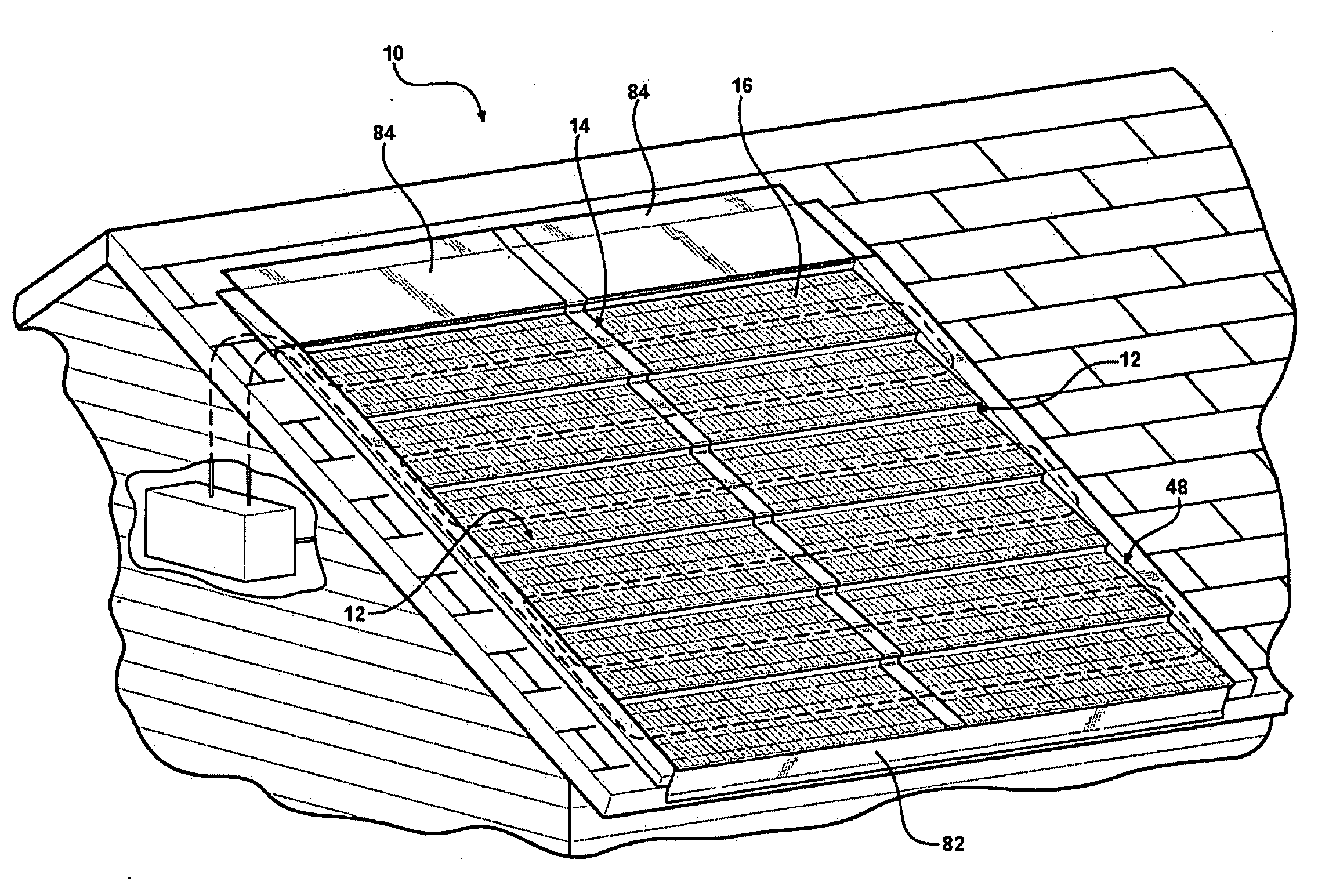 Solar Panel Roof Kit