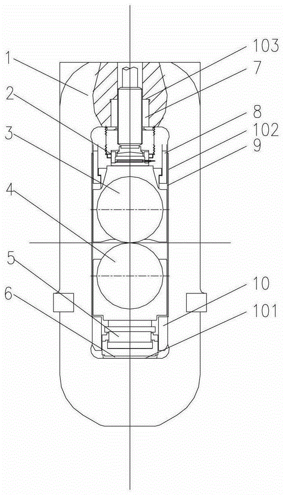 A rolling mill archway with a surface hardened layer