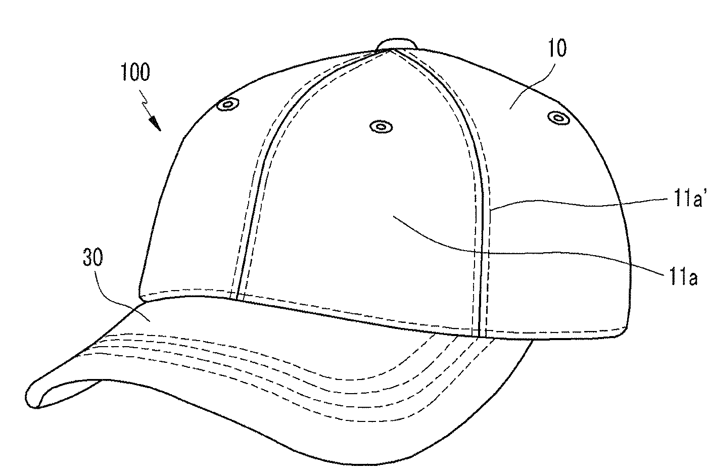 Double-structure headwear and manufacturing method thereof