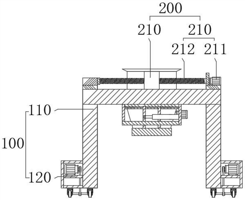 Concrete filling device for prefabricated panel processing
