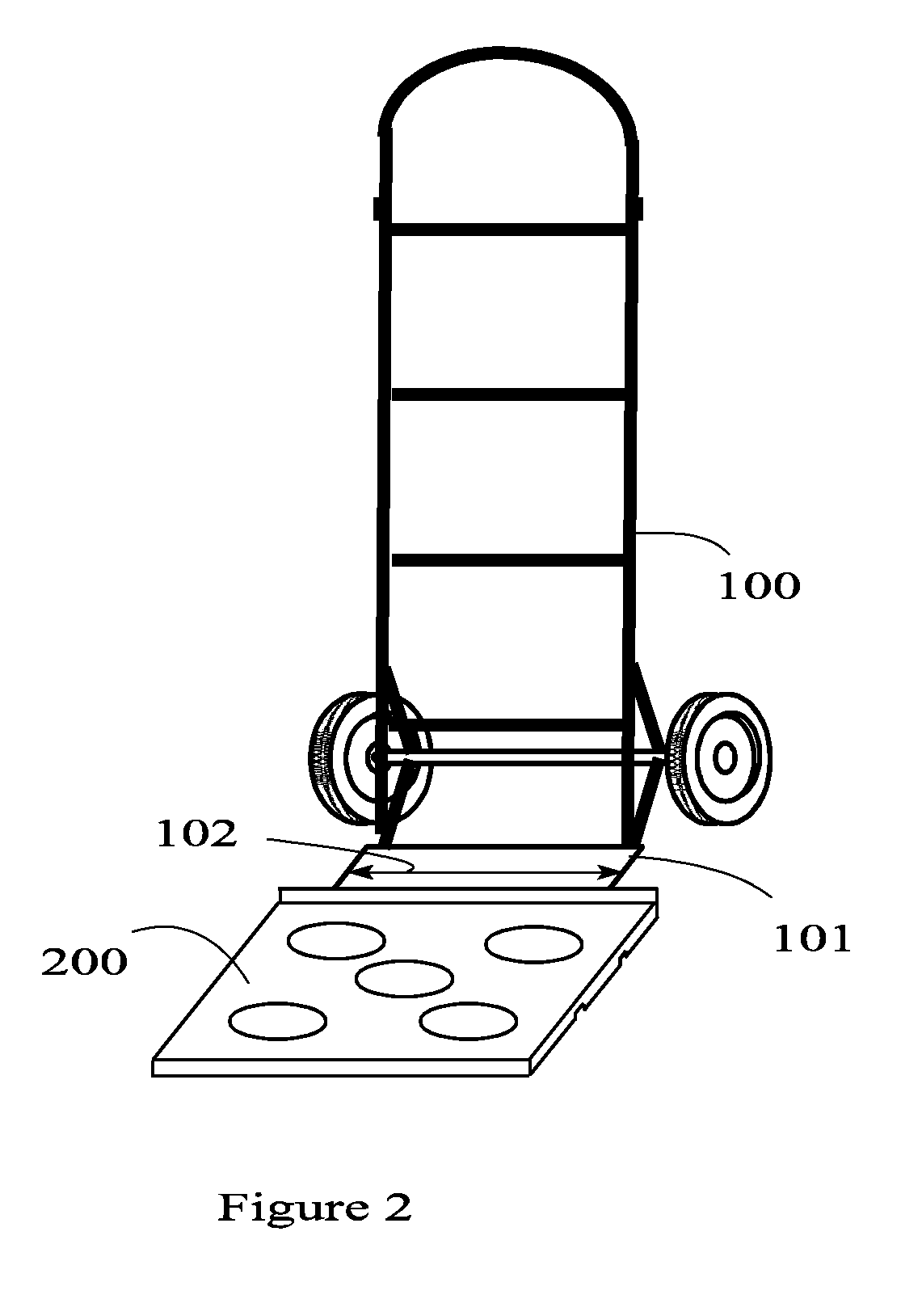 Pallet for Hand Trucks and Dollies