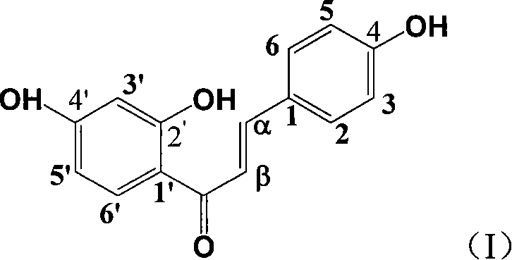 Antineoplastic isoliquirtigenin tablet