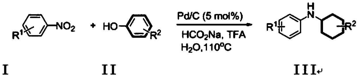 Preparation method of substituted secondary aromatic amine compound