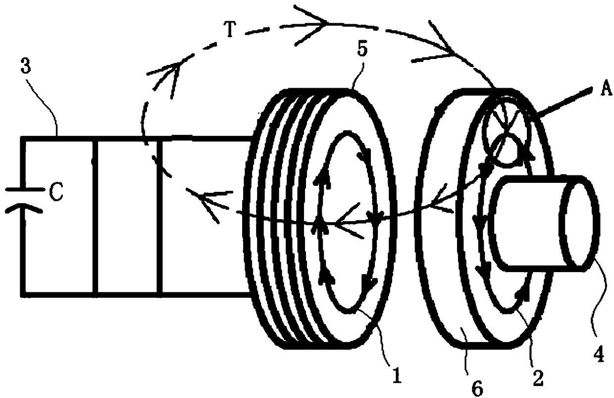 Material spraying device