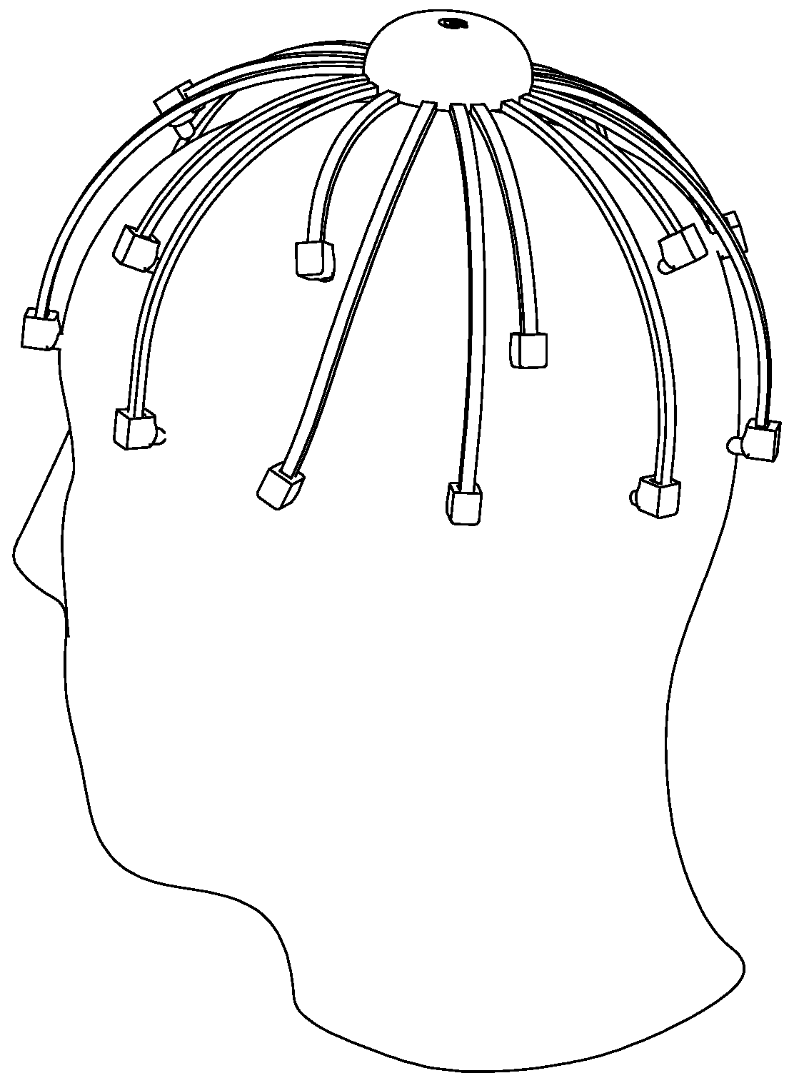 Headgear for dry electroencephalogram sensors