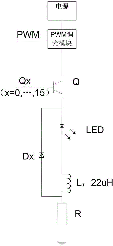 LED backlight control method