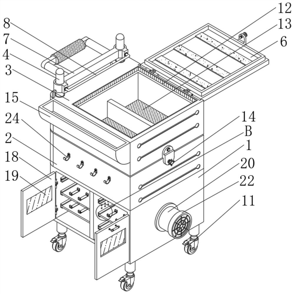 Food and drug detection sample storage device