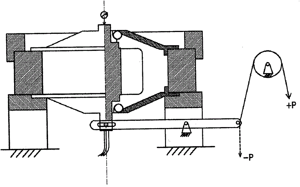 A high-precision gyro motor bearing loading method